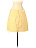 Topshop 100% Cotton Yellow Denim Skirt Size 8 - photo 2