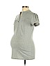 Liz Lange Maternity for Target Gray Short Sleeve Henley Size L - photo 1
