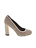 Cole Haan 100% Leather Gray Heels Size 5 - photo 1