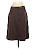 Theory Brown Wool Skirt Size 4 - photo 2