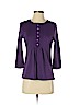 L.L.Bean 100% Cotton Purple 3/4 Sleeve Henley Size XS (petite) - photo 1