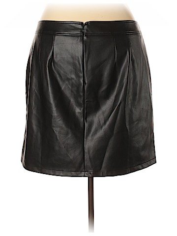 Ann Taylor LOFT Faux Leather Skirt (view 2)