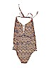Tori Praver Blue One Piece Swimsuit Size M - photo 2