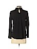 Ann Taylor LOFT Black Long Sleeve Top Size S (petite) - photo 2