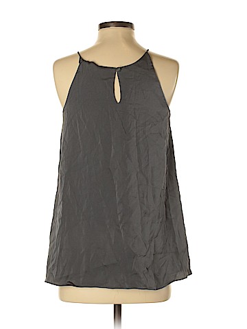 Milly Sleeveless Silk Top (view 2)