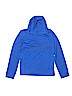 Adidas 100% Polyester Blue Pullover Hoodie Size 8 - photo 1