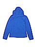 Adidas 100% Polyester Blue Pullover Hoodie Size 8 - photo 2