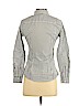 Banana Republic Gray Long Sleeve Button-Down Shirt Size 00 (petite) - photo 2