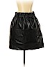 Zara 100% Polyurethane Black Faux Leather Skirt Size S - photo 1