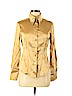 Rinascimento Gold Long Sleeve Button-Down Shirt Size M - photo 1