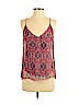 Ella Moss 100% Silk Red Sleeveless Silk Top Size XS - photo 1