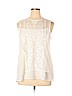 Eyeshadow 100% Nylon White Sleeveless Top Size XL - photo 1