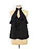 Parker Black Sleeveless Blouse Size S - photo 2