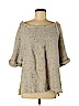 Free People Tan Pullover Sweater Size M - photo 1