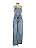 Forever 21 100% Cotton Blue Jumpsuit Size S - photo 1