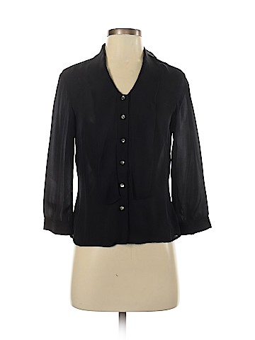 Ann Taylor 3/4 Sleeve Silk Top (view 1)