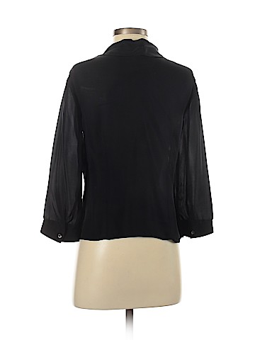Ann Taylor 3/4 Sleeve Silk Top (view 2)