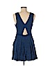 Free People Blue Casual Dress Size M - photo 2