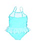 Isabella & Chloe Solid Blue One Piece Swimsuit Size 6X - photo 2