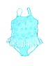 Isabella & Chloe Solid Blue One Piece Swimsuit Size 6X - photo 1