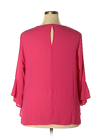 ELOQUII 3/4 Sleeve Blouse (view 2)
