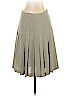AKRIS 100% Wool Tan Wool Skirt Size 4 - photo 1