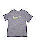 Nike Graphic Gray Short Sleeve T-Shirt Size L (kids) - photo 1