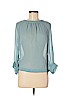 Topshop Blue 3/4 Sleeve Blouse Size 6 - photo 1