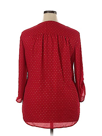 Faded Glory 3/4 Sleeve Blouse (view 2)