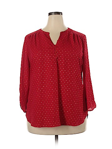 Faded Glory 3/4 Sleeve Blouse (view 1)
