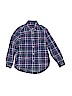 Ralph Lauren 100% Cotton Blue Long Sleeve Button-Down Shirt Size 4 - photo 1