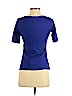 Ann Taylor Blue Short Sleeve Top Size XXS (petite) - photo 2