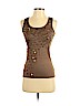 Ann Taylor Brown Sleeveless Top Size XXS (petite) - photo 1