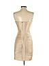 BCBGMAXAZRIA 100% Polyester Tan Cocktail Dress Size 2 - photo 2