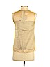 Ann Taylor Tan Sleeveless Blouse Size 00 (petite) - photo 2