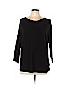 H&M Black 3/4 Sleeve Top Size L - photo 1