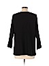 H&M Black 3/4 Sleeve Top Size L - photo 2