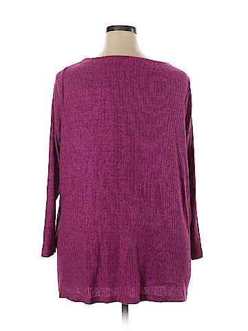 Lane Bryant 3/4 Sleeve Top (view 2)