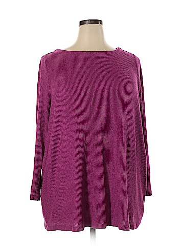 Lane Bryant 3/4 Sleeve Top (view 1)