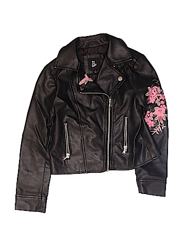 Art Class Faux Leather Jacket (view 1)