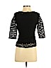 Banana Republic Black 3/4 Sleeve Top Size 00 (petite) - photo 2