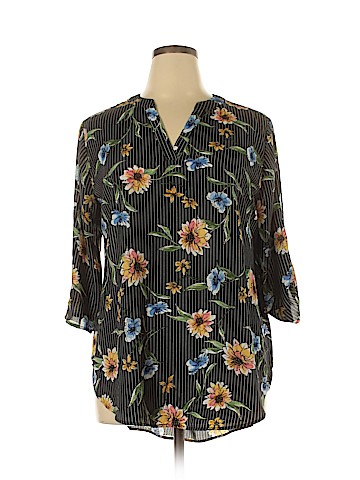 C established 1946 3/4 Sleeve Blouse (view 1)