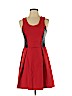 Parker Red Casual Dress Size XS - photo 1