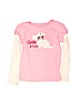 Gymboree 100% Cotton Pink Long Sleeve T-Shirt Size 8 - photo 1