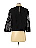 Tibi 100% Cotton Black 3/4 Sleeve Blouse Size 4 - photo 2