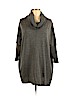 Eileen Fisher 100% Merino Wool Gray Wool Pullover Sweater Size L - photo 1