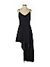 Halston Heritage 100% Polyester Black Cocktail Dress Size 6 - photo 1