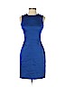 Calvin Klein 100% Polyester Blue Casual Dress Size 2 (petite) - photo 1
