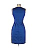 Calvin Klein 100% Polyester Blue Casual Dress Size 2 (petite) - photo 2