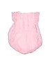 First Impressions 100% Polyester Pink Short Sleeve Outfit Size 3-6 mo - photo 2